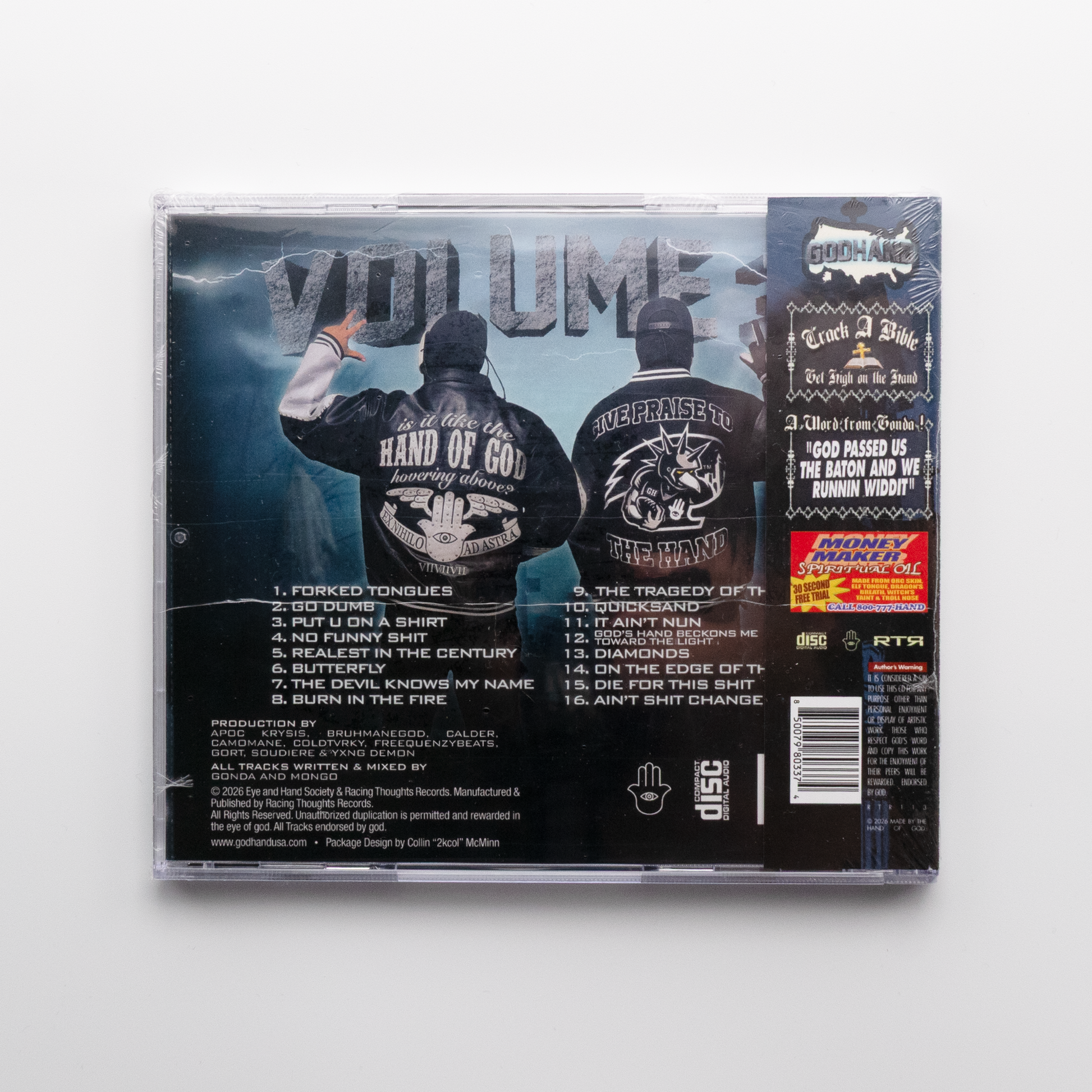 GODHAND - VOL 3 - CD