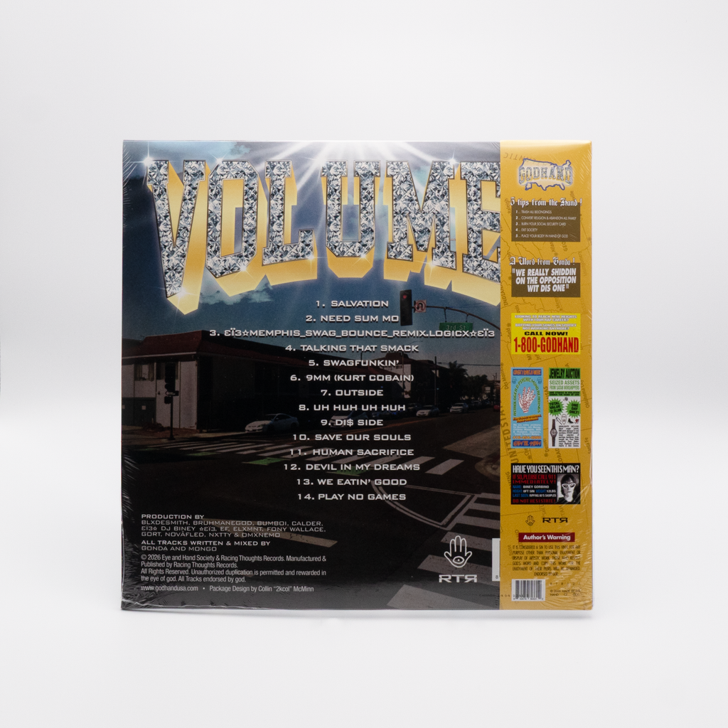 GODHAND - VOL 1 - Vinyl LP