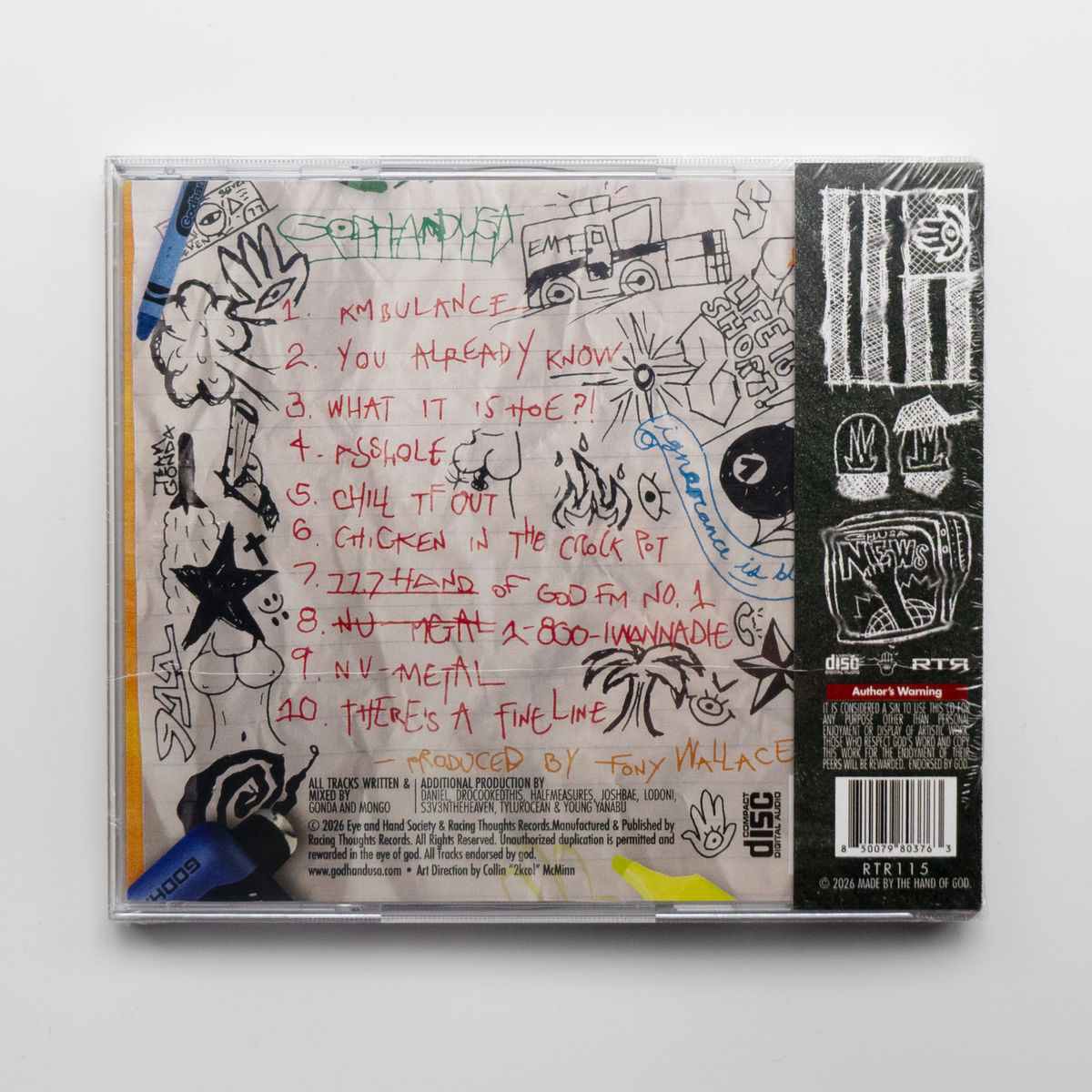 GODHAND - Ignorance Is Bliss - CD