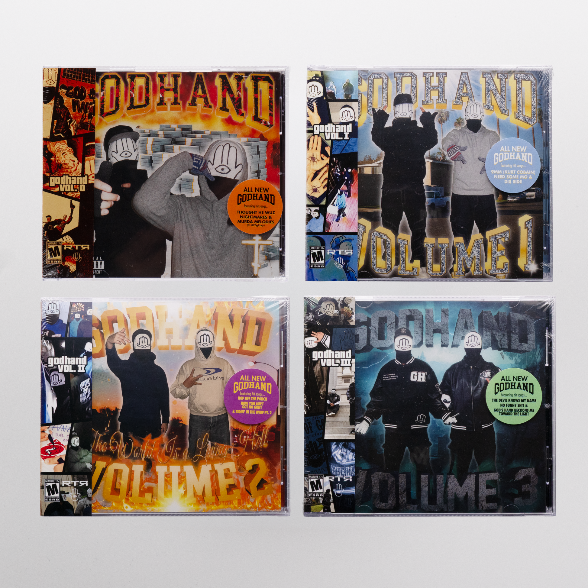 GODHAND - CD Bundle