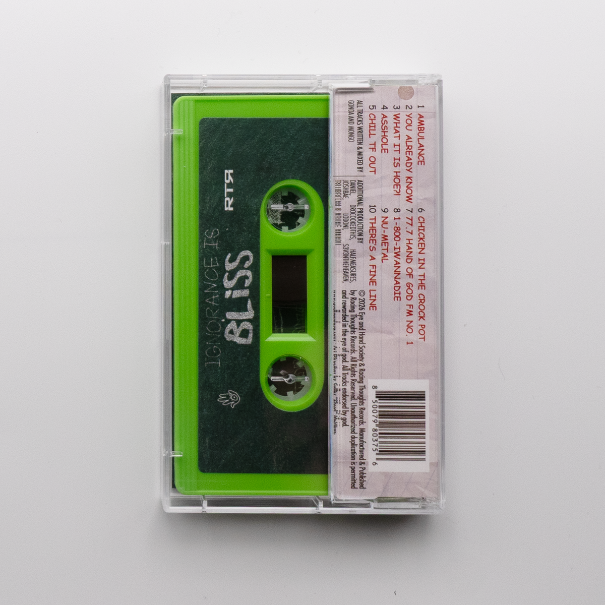 GODHAND - Ignorance Is Bliss - Cassette