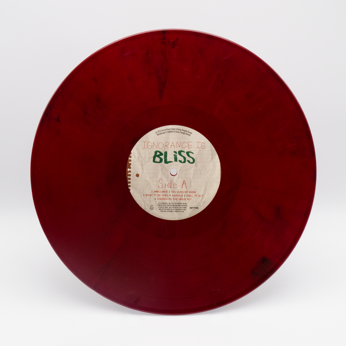 GODHAND - Ignorance Is Bliss - Vinyl LP
