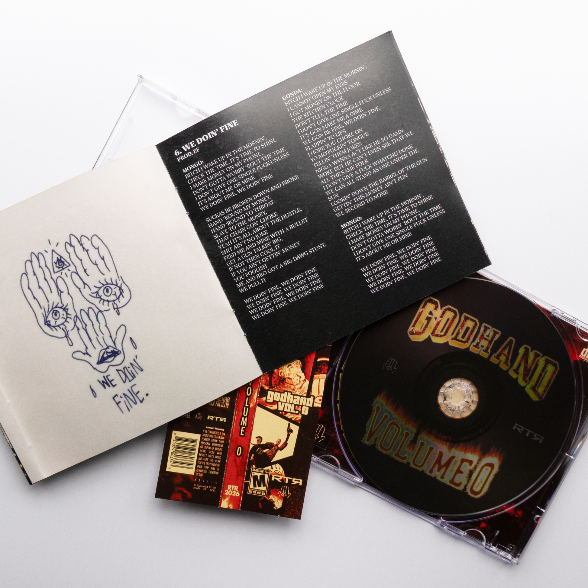 GODHAND - VOL 0 - CD